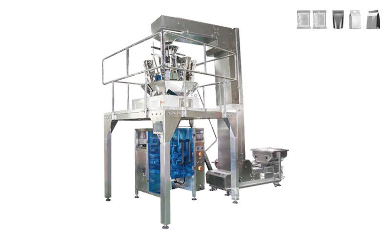 multi-heads combination weighing system packing machine