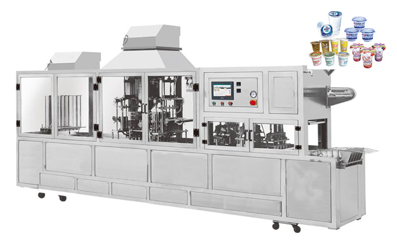 Roll Film Type CupAuto Filling and Sealing Machine