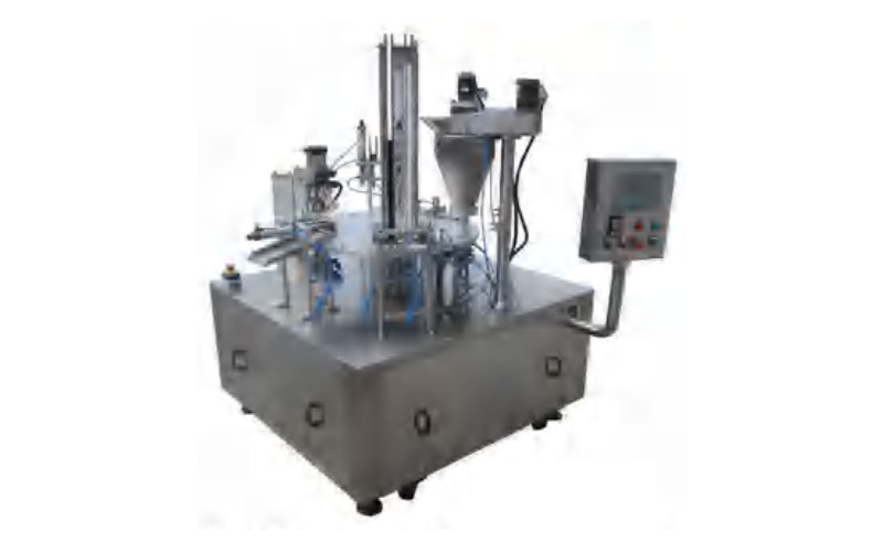 rotary cup filing and sealing machine CPZ series 